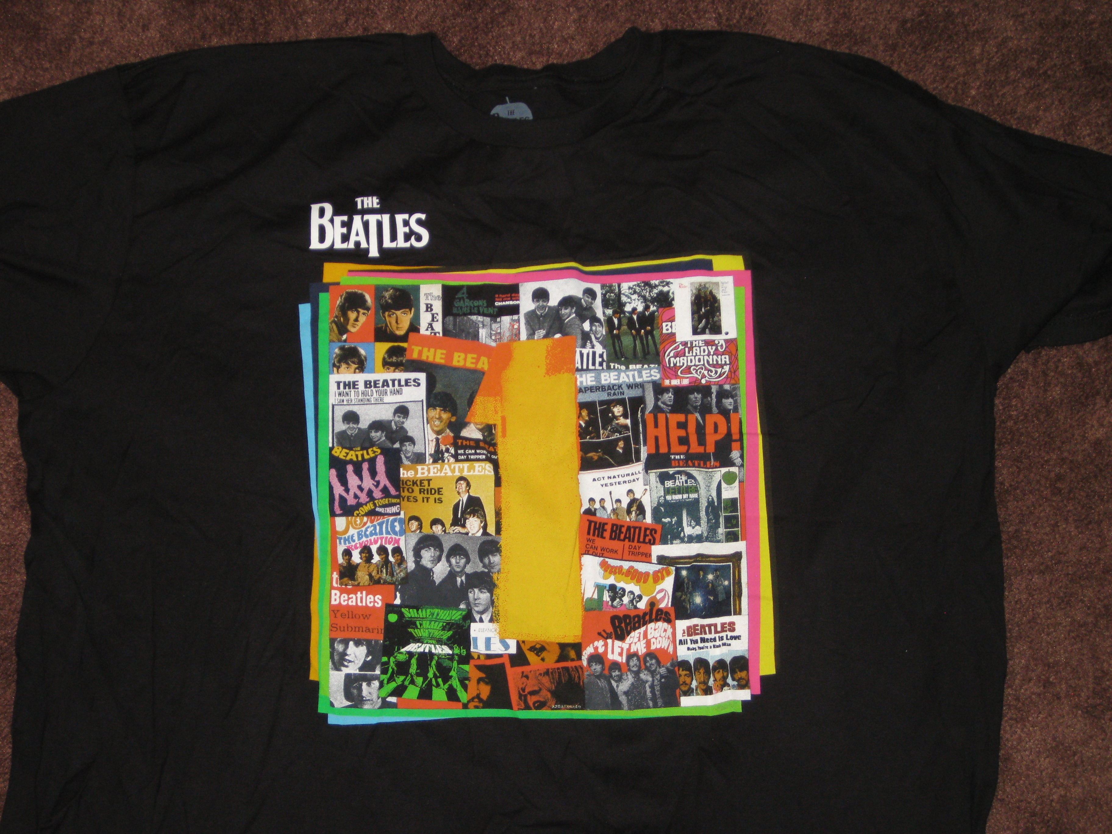 MY LIFE THROUGH MY T-SHIRT COLLECTION- THE BEATLES 1 | slicethelife