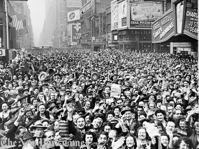 V-E DAY [VICTORY IN EUROPE] THIS DAY 1945 | slicethelife