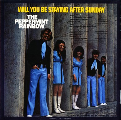 Image result for will you be staying after sunday peppermint rainbow single images