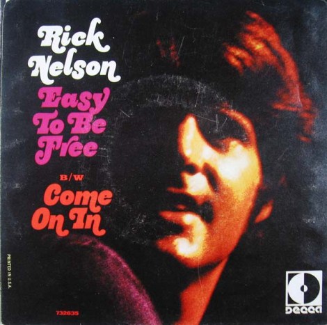 Image result for easy to be free rick nelson single images