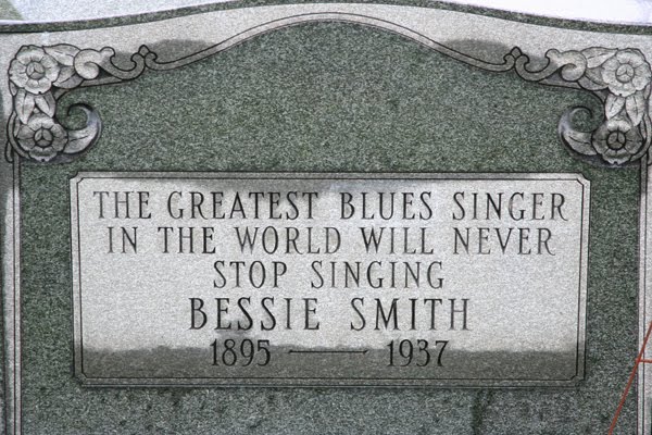 The Cemetery Traveler - by Ed Snyder: Bessie Smith's Grave