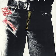 Famous Rock Album Covers - Rolling Stones Sticky Fingers Photo Story